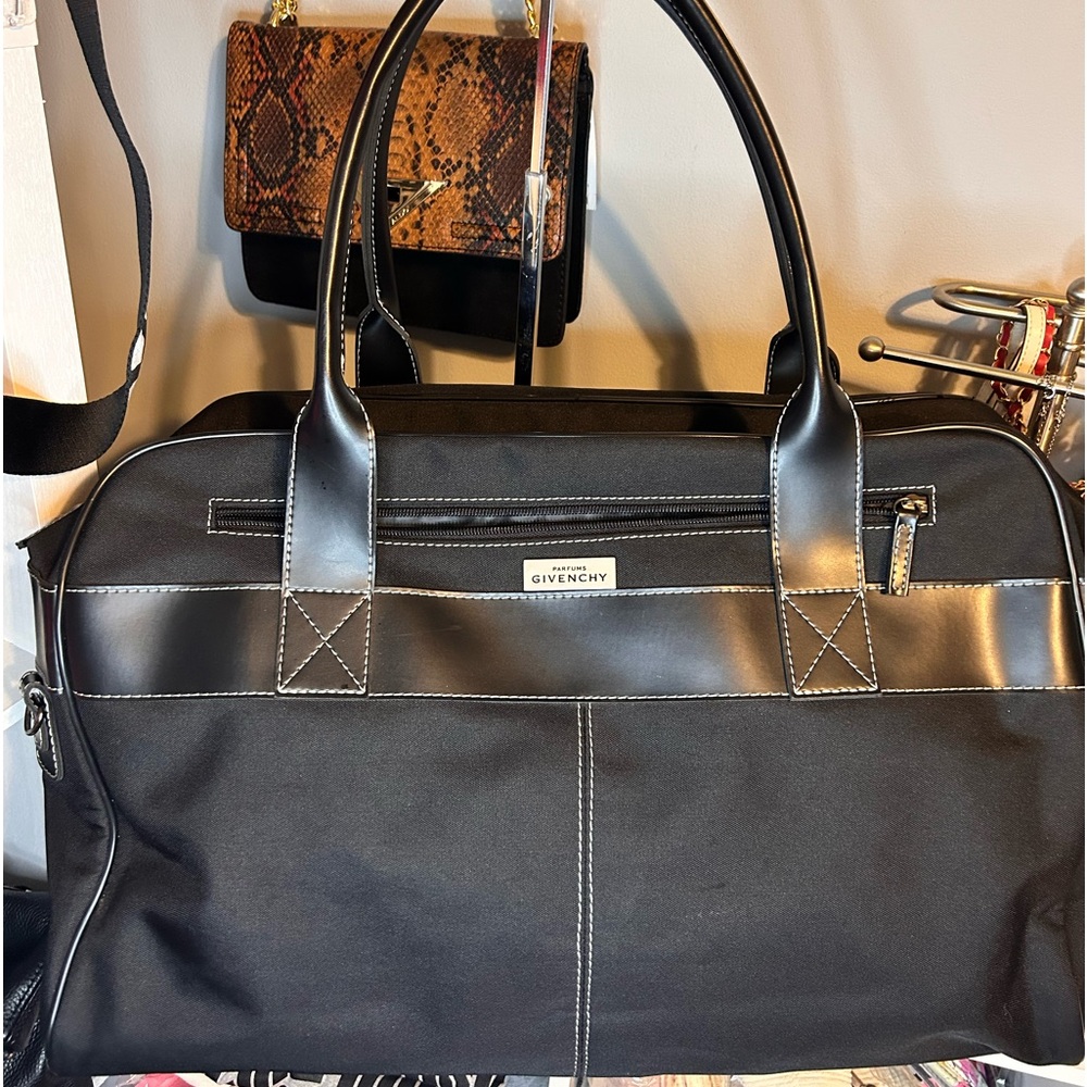 Givenchy parfums tote overnight bag or gym bag